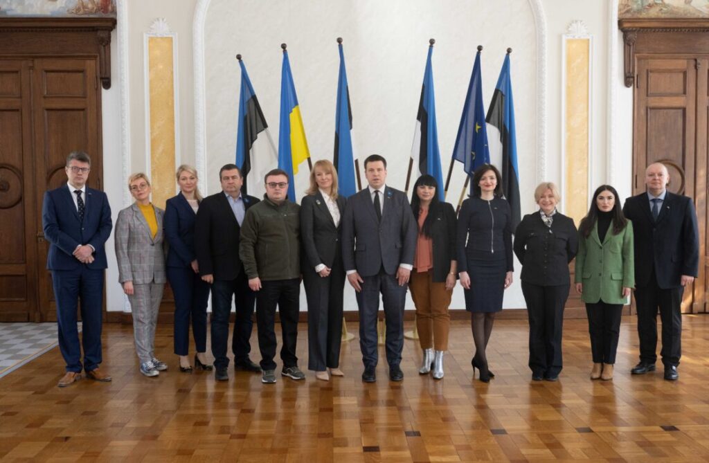 Ukraina parlamendi delegatsiooni visiit, 20. aprill. Foto: E. Peinar